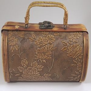 Wood Bamboo Purse